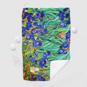 Irissen van Vincent van Gogh Golfhanddoek (Insitu)