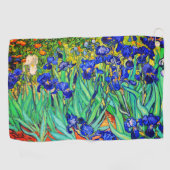 Irissen van Vincent van Gogh Golfhanddoek (Horizontaal)