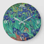 Irissen van Vincent van Gogh: Grote Klok (Voorkant)