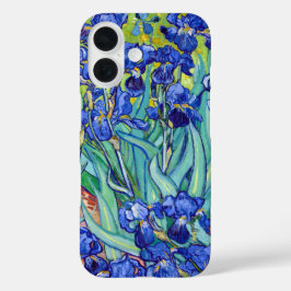 Irissen van Vincent van Gogh levendige schilderkun iPhone 16 Hoesje