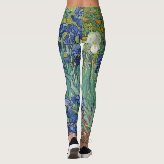 Irissen_Vincent_van_Gogh_1889 Leggings (Achterkant)