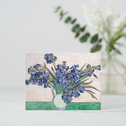 Irissen | Vincent van Gogh | Briefkaart (Staand voorkant)