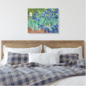 Irissen | Vincent van Gogh Canvas Afdruk (Insitu (Slaapkamer))