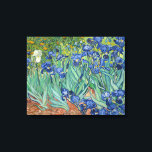 Irissen | Vincent van Gogh Canvas Afdruk<br><div class="desc">Irises (1889) van de Nederlandse postimpressionist Vincent Van Gogh. Origineel landschapsschilderij is een olie op het canvas met een tuin van bloeiende irisbloemen. Gebruik de ontwerphulpmiddelen om douanetekst toe te voegen of het afbeelding te personaliseren.</div>
