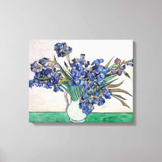 Irissen | Vincent van Gogh | Canvas Afdruk (Voorkant)