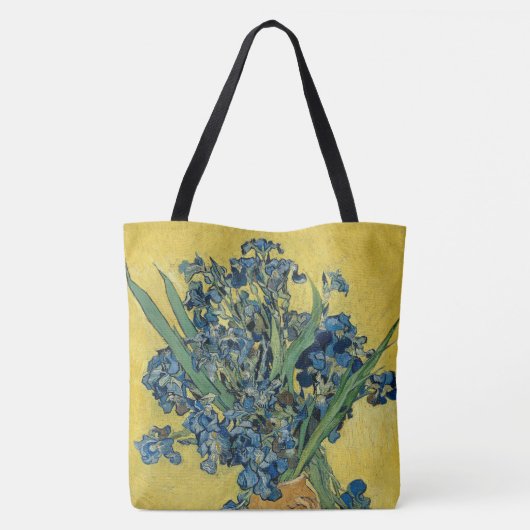 Irissen-Vincent van Gogh Fin Art Tote Bag (Achterkant)