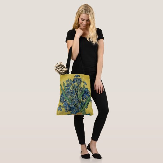 Irissen-Vincent van Gogh Fin Art Tote Bag (Op model)