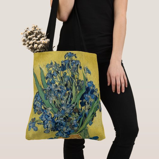 Irissen-Vincent van Gogh Fin Art Tote Bag (Dichtbij)