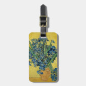 Irissen - Vincent van Gogh Fine Art Bagagelabel (Voorkant verticaal)