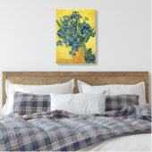 Irissen - Vincent van Gogh Fine Art Canvas Afdruk (Insitu (Slaapkamer))
