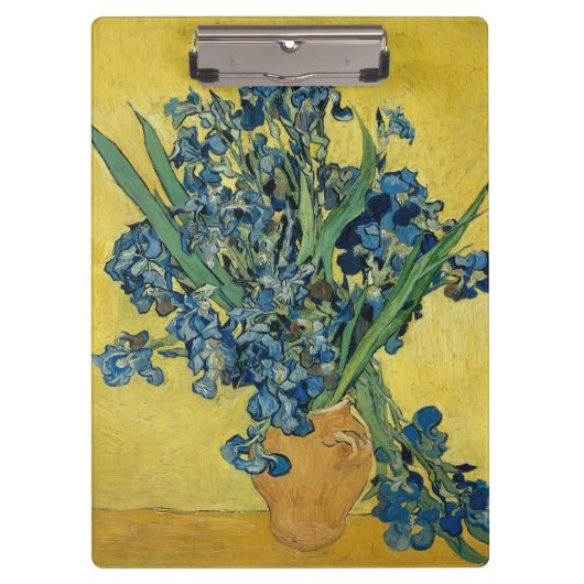 Irissen - Vincent van Gogh Fine Art Klembord (Voorkant)