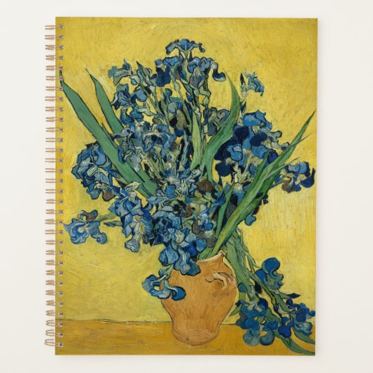 Irissen - Vincent van Gogh Fine Art Planner (Voorkant)