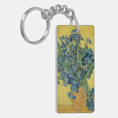 Irissen - Vincent van Gogh Fine Art Sleutelhanger (Voorkant Links)