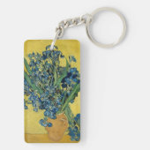 Irissen - Vincent van Gogh Fine Art Sleutelhanger (achterkant)