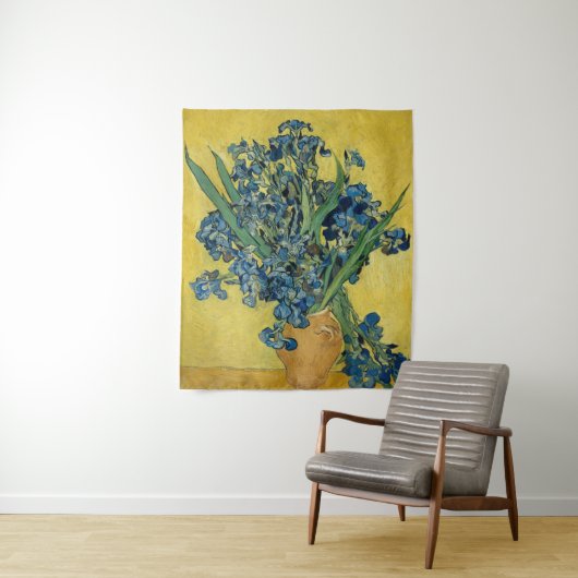 Irissen - Vincent van Gogh Fine Art Wandkleed (In situ)