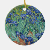 Irissen | Vincent van Gogh Keramisch Ornament (Voorkant)