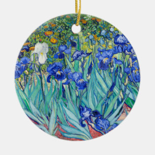 Irissen Vincent van Gogh Keramisch Ornament