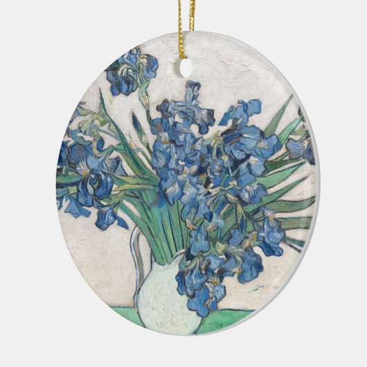 Irissen | Vincent van Gogh Keramisch Ornament (Links)