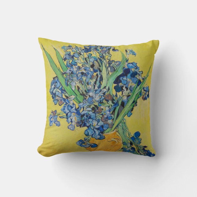 Irissen Vincent van Gogh Kussen (Voorkant)