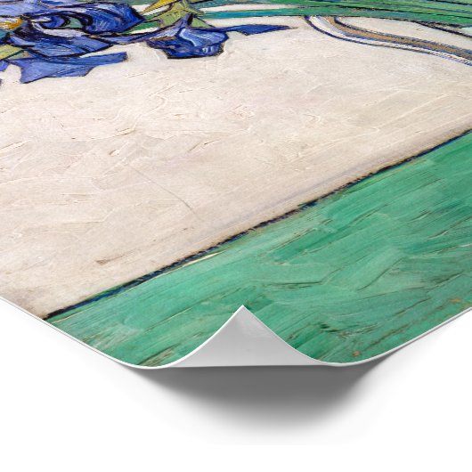 Irissen | Vincent van Gogh | Poster (Hoek)