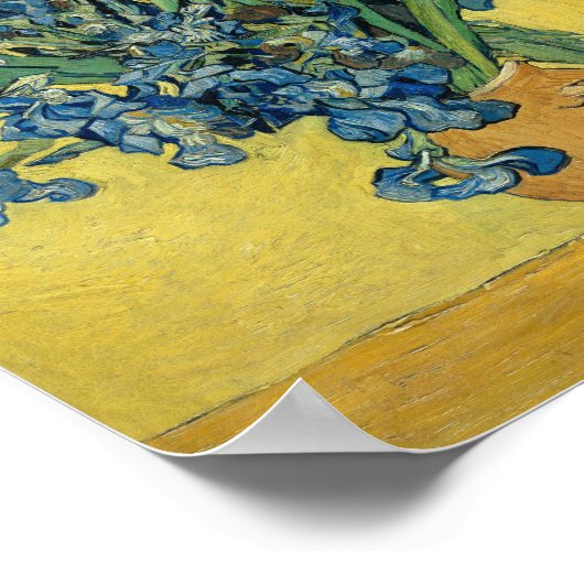 Irissen | Vincent van Gogh Poster (Hoek)