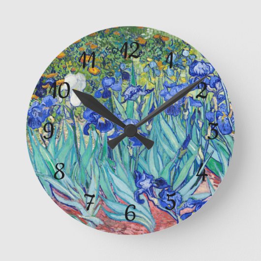 Irissen Vincent van Gogh  Ronde Klok (Voorkant)
