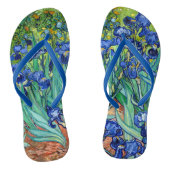 Irissen Vincent van Gogh Schilderen Teenslippers (Voetbed)