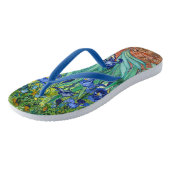 Irissen Vincent van Gogh Schilderen Teenslippers (Schuin)