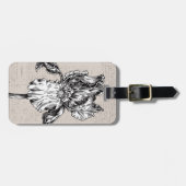  iristekening bagagelabel (Voorkant horizontaal)