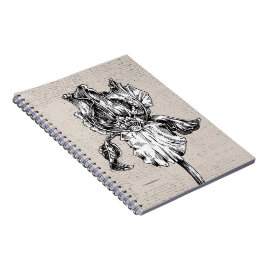  iristekening notitieboek