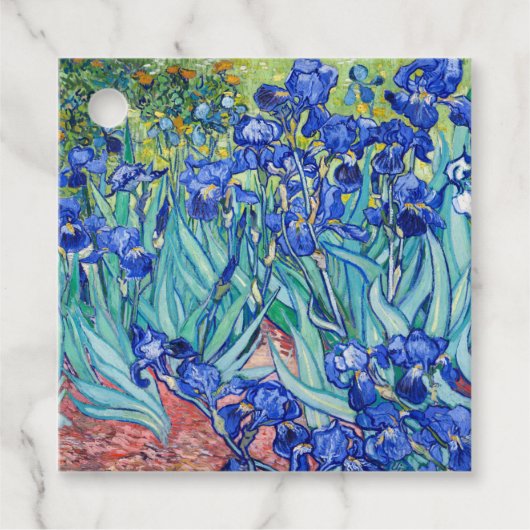 IrisVincent van Gogh Bedankjes Labels (Voorkant)