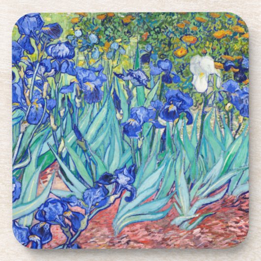 IrisVincent van Gogh Bier Onderzetter (Voorkant)