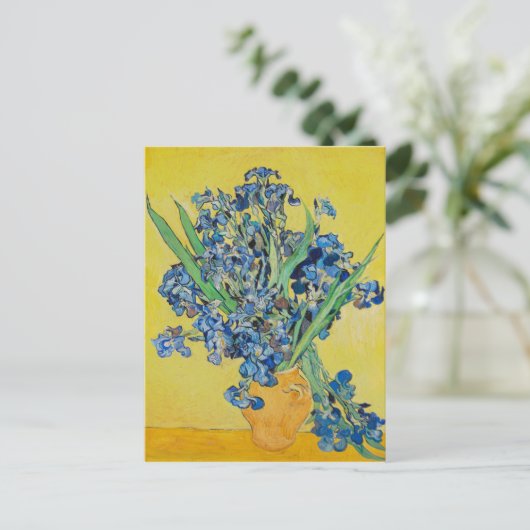 IrisVincent van Gogh Briefkaart (Staand voorkant)