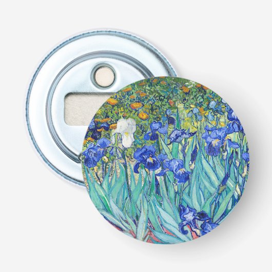 IrisVincent van Gogh Button Flesopener (Voorkant)