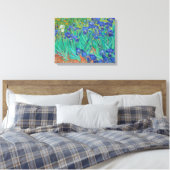 IrisVincent van Gogh Canvas Afdruk (Insitu (Slaapkamer))