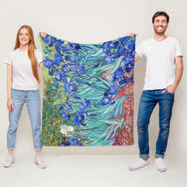IrisVincent van Gogh Fleece Deken