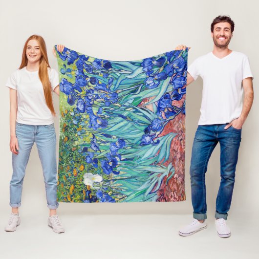 IrisVincent van Gogh Fleece Deken (In situ)