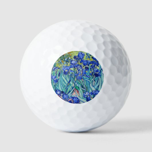 IrisVincent van Gogh Golfballen (Voorkant)