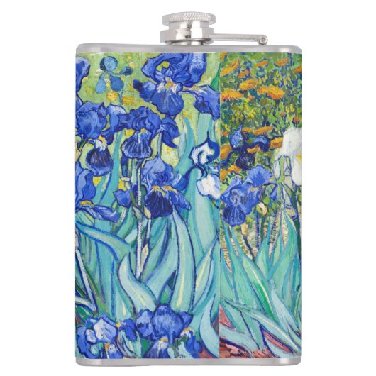 IrisVincent van Gogh Heupfles (Achterkant)