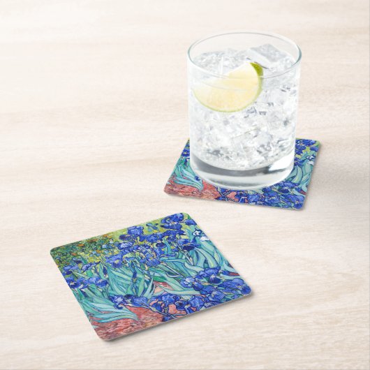 IrisVincent van Gogh Kartonnen Onderzetters (Insitu)