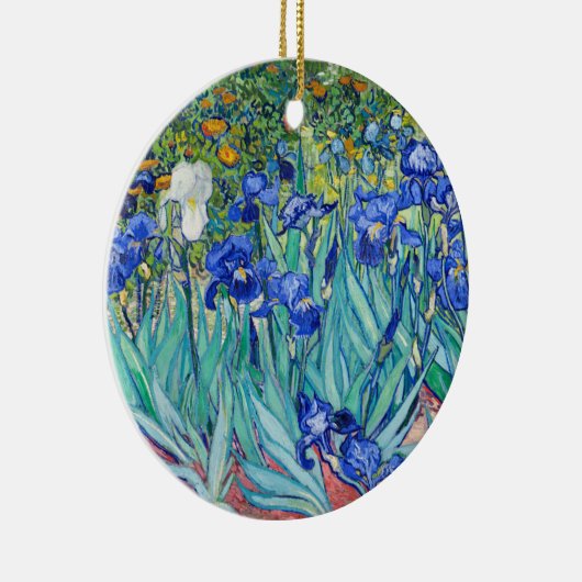 IrisVincent van Gogh Keramisch Ornament (Rechts)