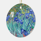 IrisVincent van Gogh Keramisch Ornament (Links)