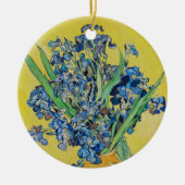 IrisVincent van Gogh Keramisch Ornament (Voorkant)