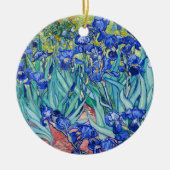 IrisVincent van Gogh Keramisch Ornament (Voorkant)