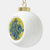 IrisVincent van Gogh Keramische Bal Ornament (Rechts)