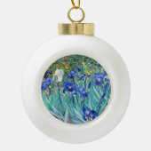 IrisVincent van Gogh Keramische Bal Ornament (Voorkant)