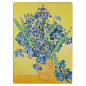 IrisVincent van Gogh Klembord (Achterkant)