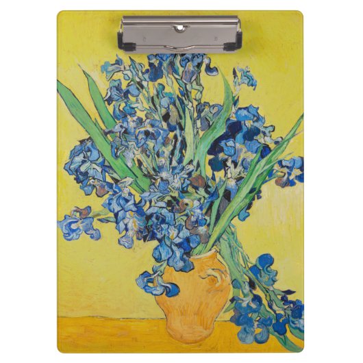 IrisVincent van Gogh Klembord (Voorkant)