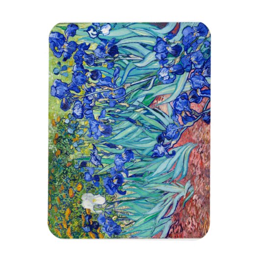 IrisVincent van Gogh Magneet (Verticaal)