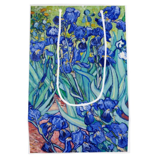 IrisVincent van Gogh Medium Cadeauzakje (Achterkant)